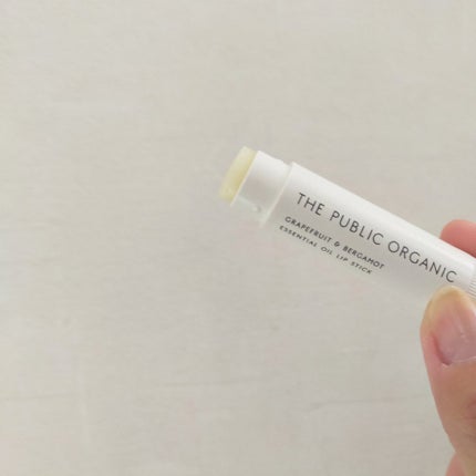 オーガニック認証 精油リップスティック スーパーポジティブ ライズ/THE PUBLIC ORGANIC/リップクリームを使ったクチコミ(2枚目)
