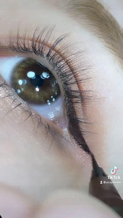 極細 アイライナーR/CEZANNE/リキッドアイライナーを使ったクチコミ(1枚目)