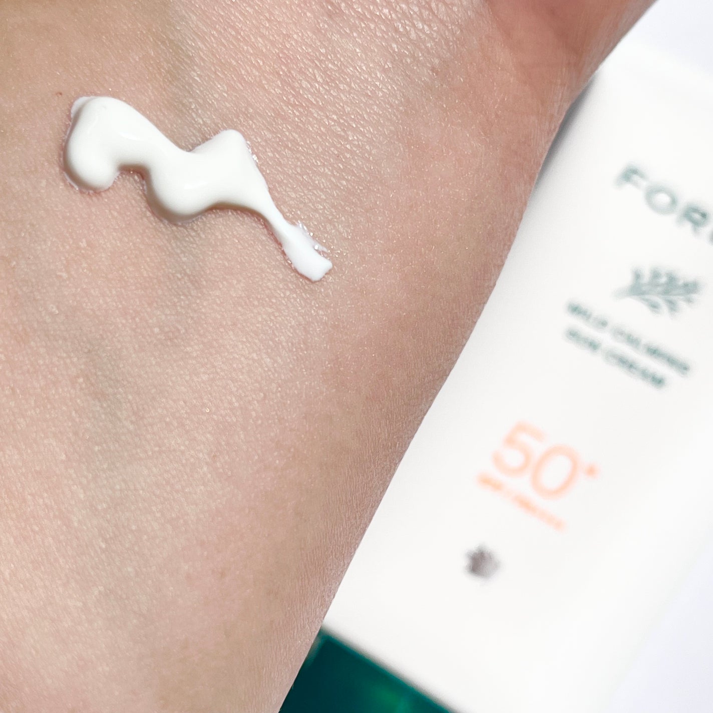 フォレスト マイルドカーミングサンクリーム/FoRest by Greenfinger/日焼け止めクリームを使ったクチコミ(3枚目)