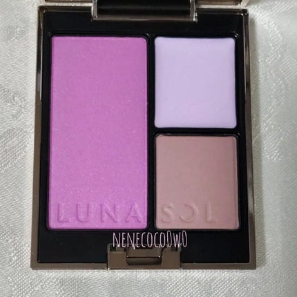 シークレットシェイプパレット EX03 Frozen Flower/LUNASOL/パウダーチークを使ったクチコミ(3枚目)