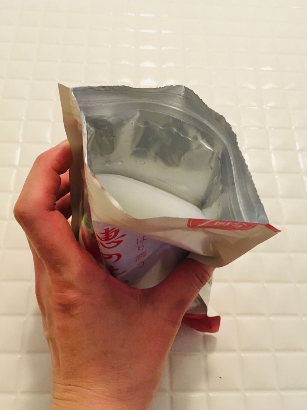 フルーツマスク りんご (さっぱり)/恵の本舗/シートマスク・パックを使ったクチコミ（2枚目）