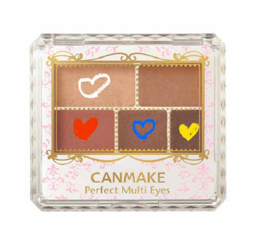 パーフェクトマルチアイズ/キャンメイク/アイシャドウパレットを使ったクチコミ（2枚目）