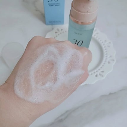 30秒クイックバブルマスク95ml リフト/MENOKIN/シートマスク・パックを使ったクチコミ(6枚目)