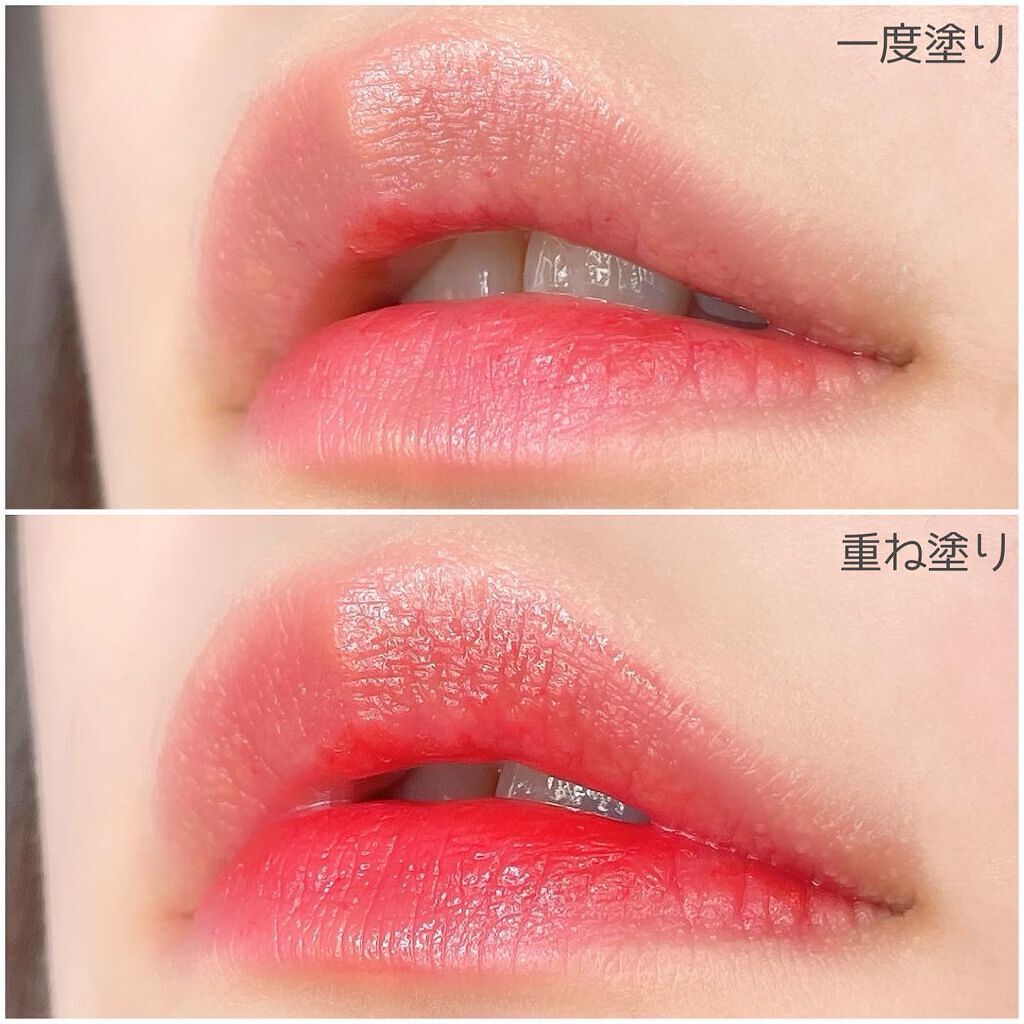 3CE SYRUP LAYERING TINT #STAYFUL/3CE/リップグロスを使ったクチコミ（3枚目）