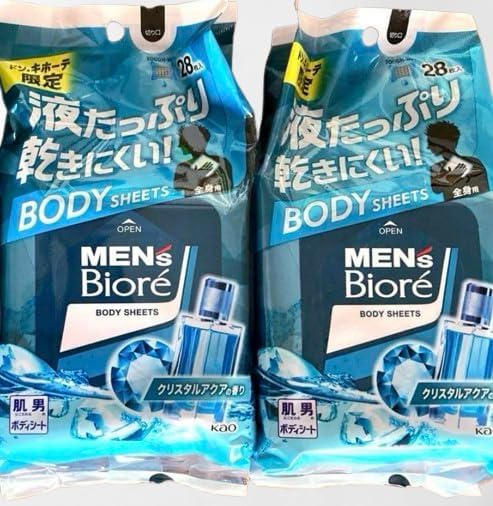 ボディシート クリスタルアクア / メンズビオレ