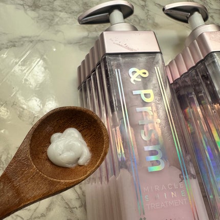 ミラクル シャイン シャンプー/ヘアトリートメント/&Prism/市販シャンプーを使ったクチコミ(3枚目)