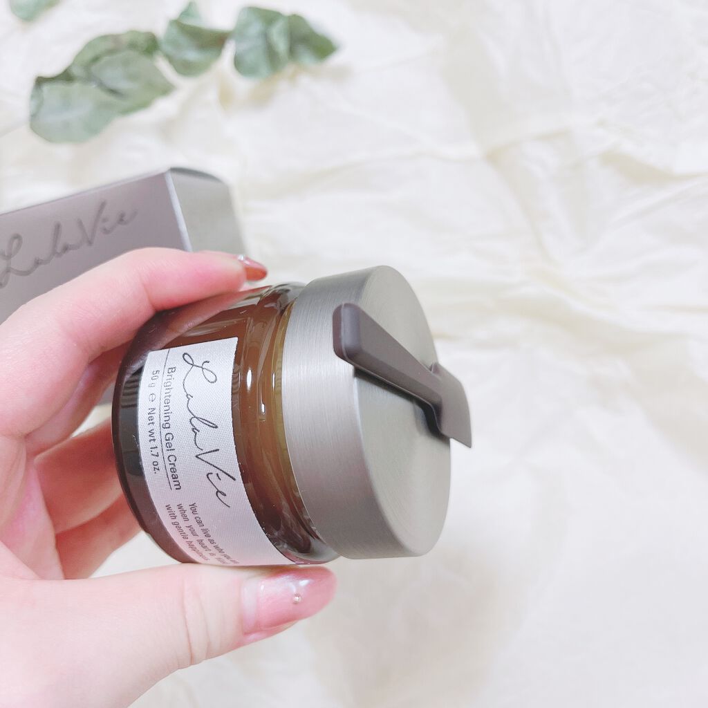 ブライトニング ジェル クリーム/Lala Vie/フェイスクリームを使ったクチコミ（3枚目）