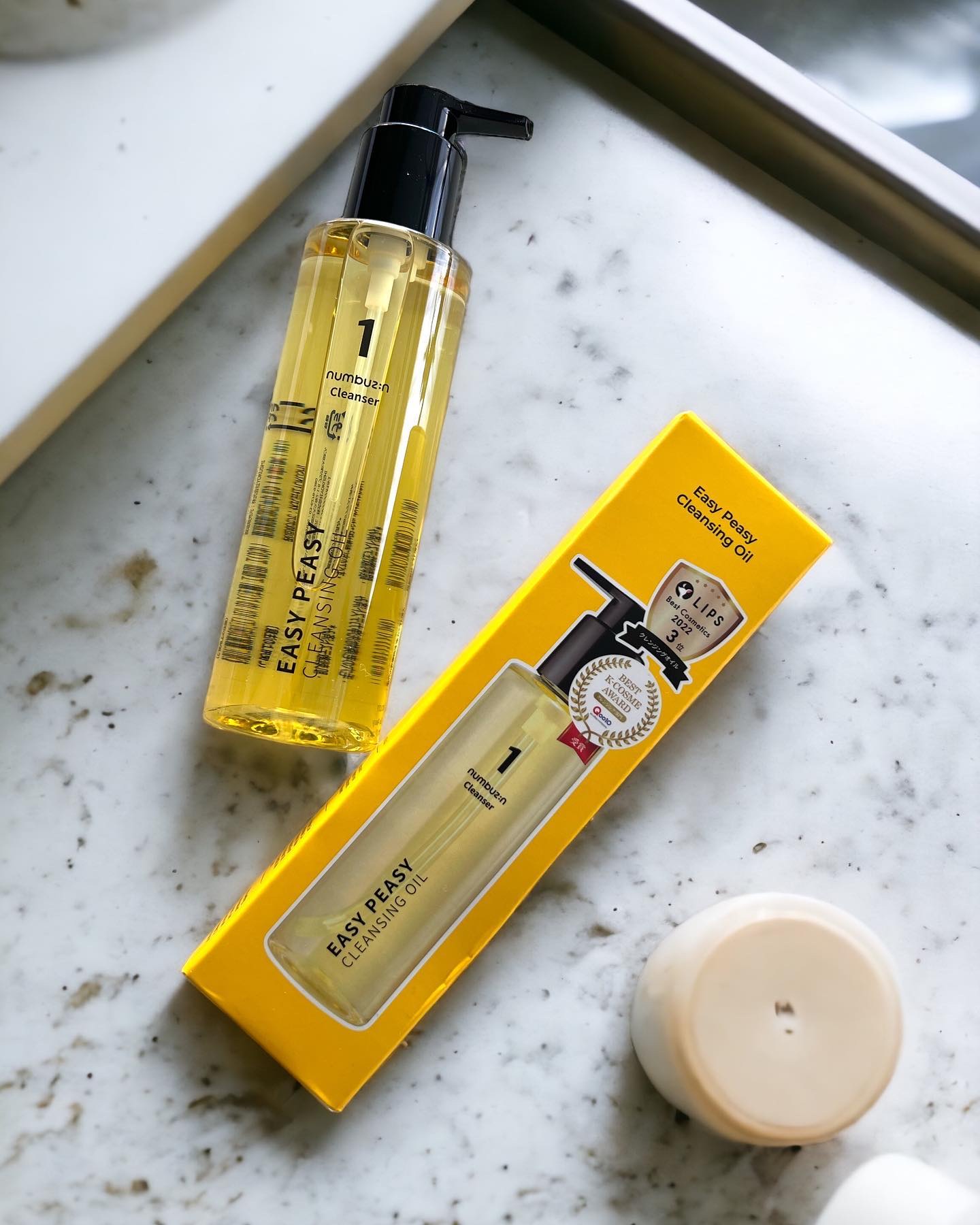 1番 さっぱりすっきりクレンジングオイル/numbuzin/オイルクレンジングを使ったクチコミ（3枚目）