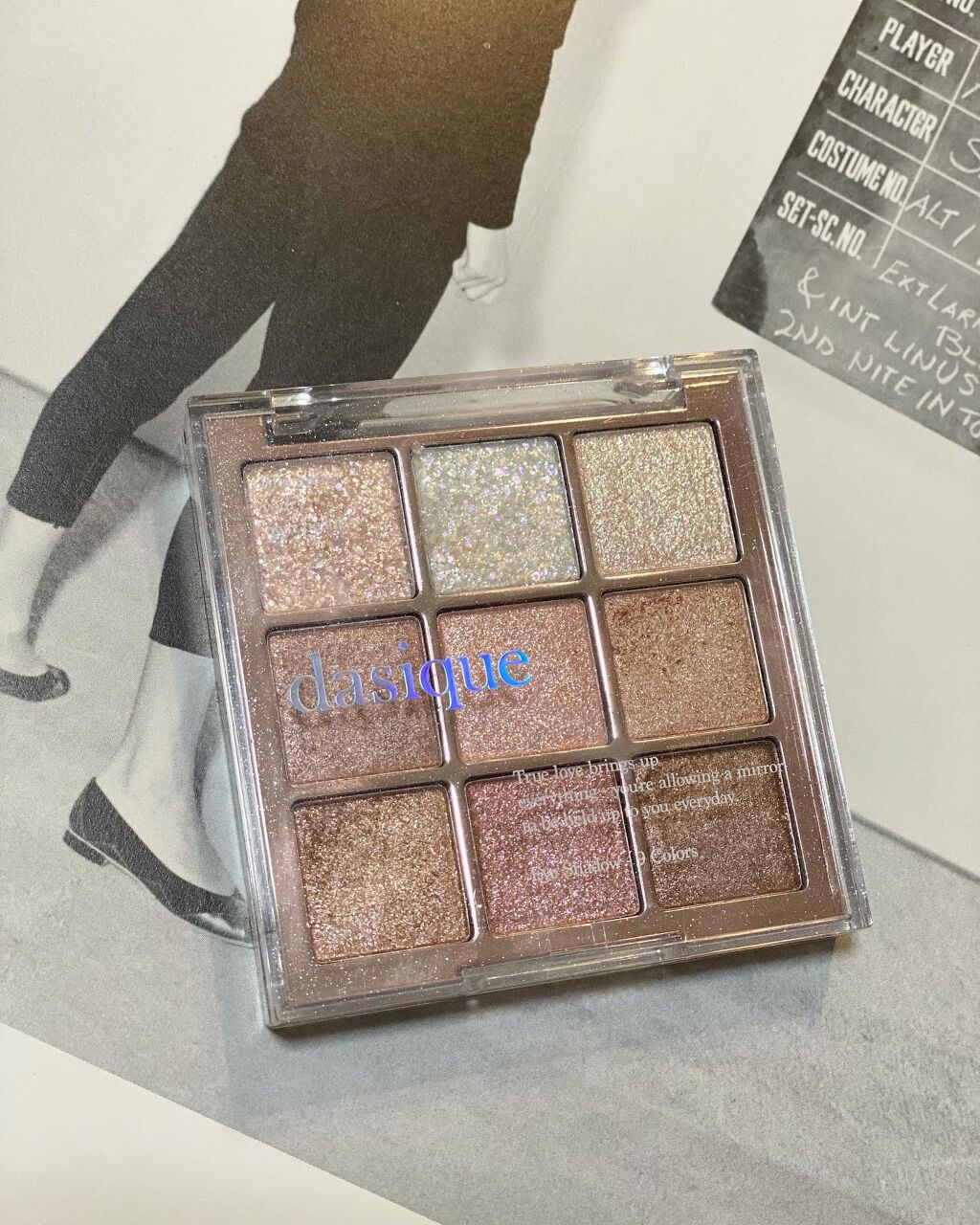 シャドウパレット/dasique/アイシャドウパレットを使ったクチコミ（1枚目）