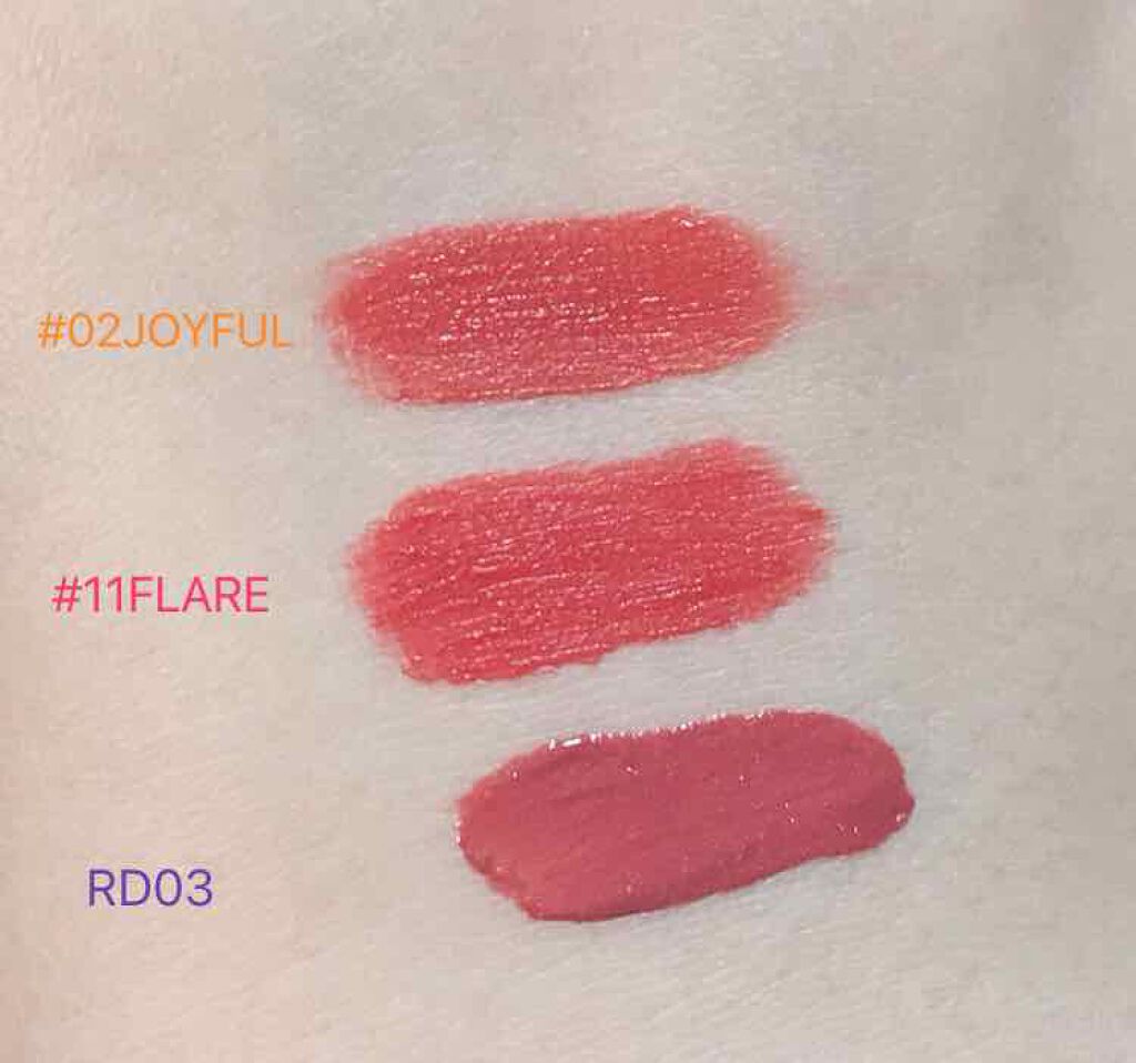 アピュー ウォーターライト ティント/A’pieu/リップティントを使ったクチコミ（2枚目）