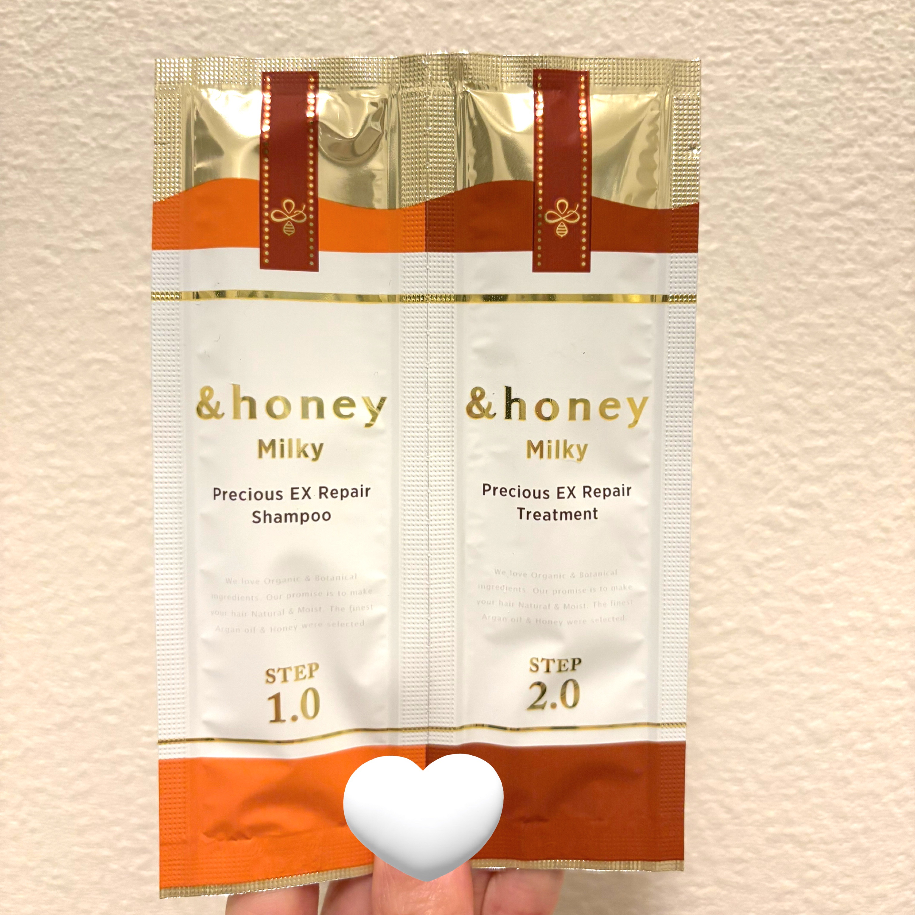 ミルキー プレシャス EX リペア シャンプー1.0 / ヘアトリートメント2.0/&honey/市販シャンプーを使ったクチコミ（1枚目）