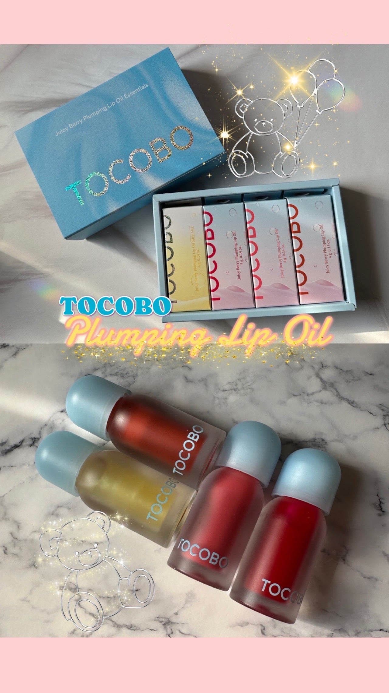 ジューシーベリープランピングリップオイル/TOCOBO/リップグロスを使ったクチコミ(1枚目)