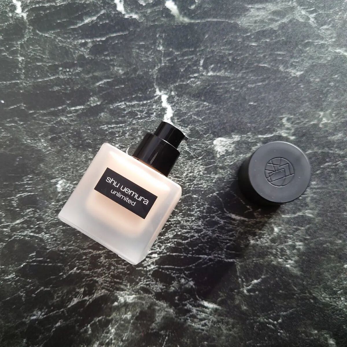 （旧）アンリミテッド ラスティング フルイド/shu uemura/リキッドファンデーションを使ったクチコミ（2枚目）
