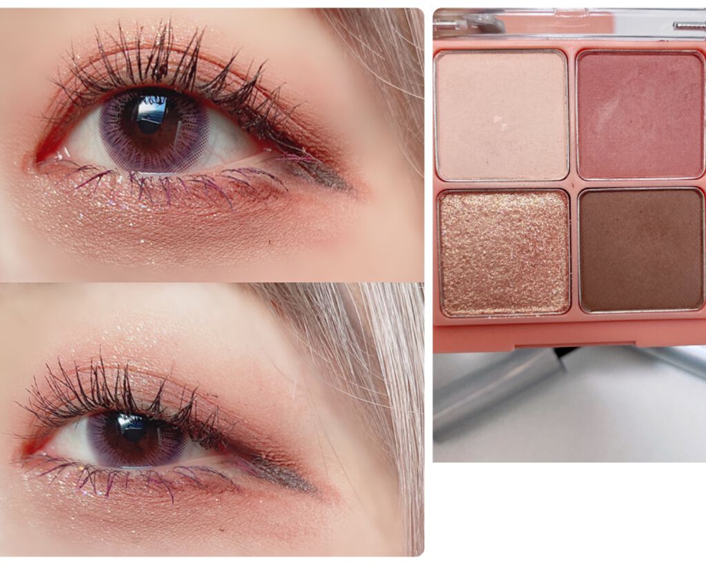 ベターザンアイズ ミュージックシリーズ/rom&nd/アイシャドウパレットを使ったクチコミ(3枚目)