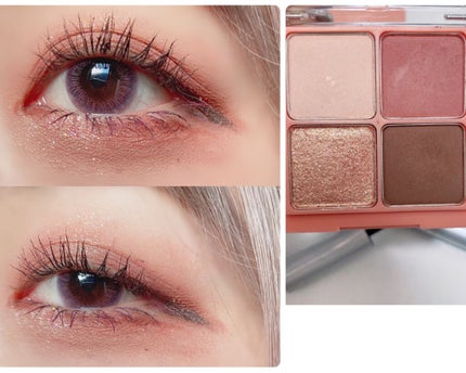 ベターザンアイズ ミュージックシリーズ/rom&nd/アイシャドウパレットを使ったクチコミ(3枚目)