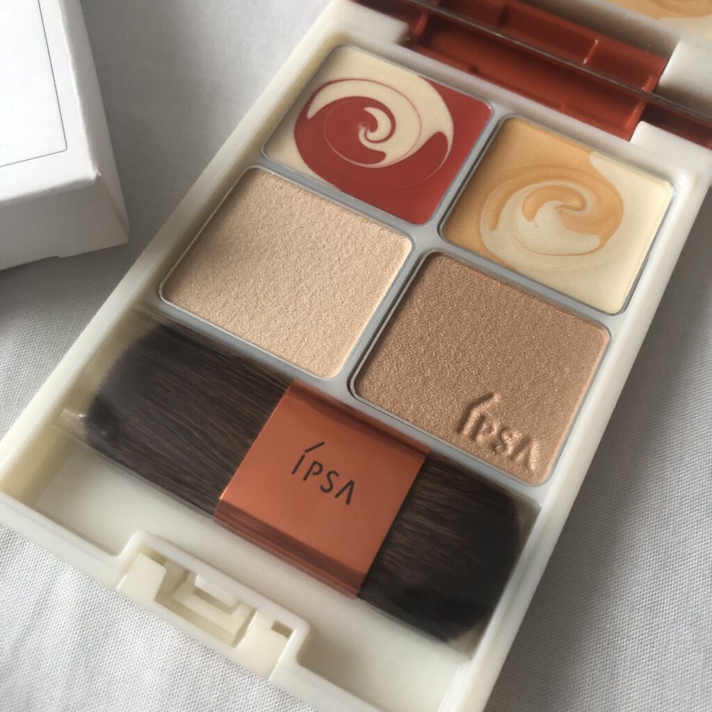 デザイニング フェイスカラーパレット/IPSA/プレストパウダーを使ったクチコミ（1枚目）