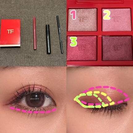 アイ カラー クォード/TOM FORD BEAUTY/アイシャドウパレットを使ったクチコミ(2枚目)