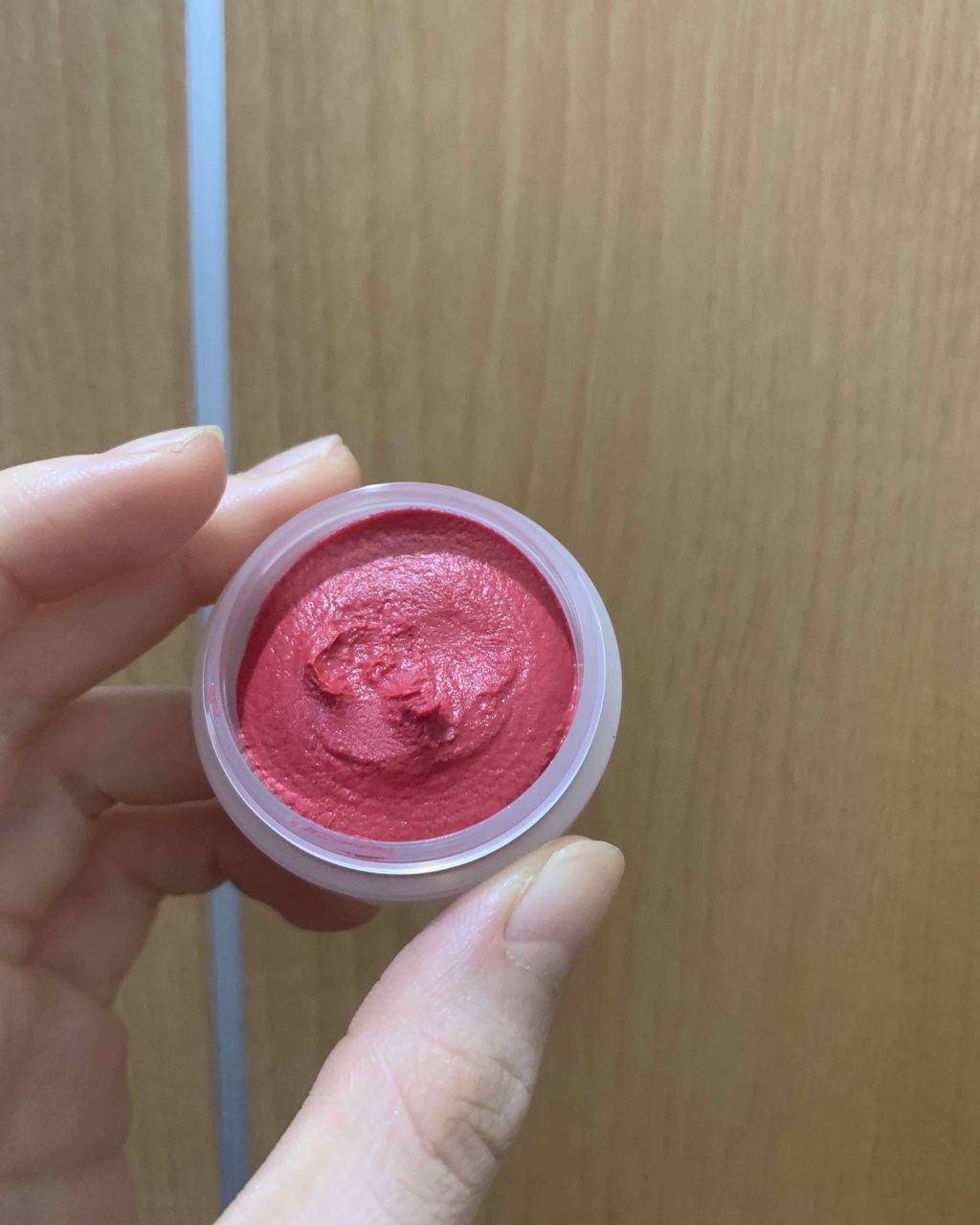 スフレチーク Souffle/DAISO/ジェル・クリームチークを使ったクチコミ(2枚目)