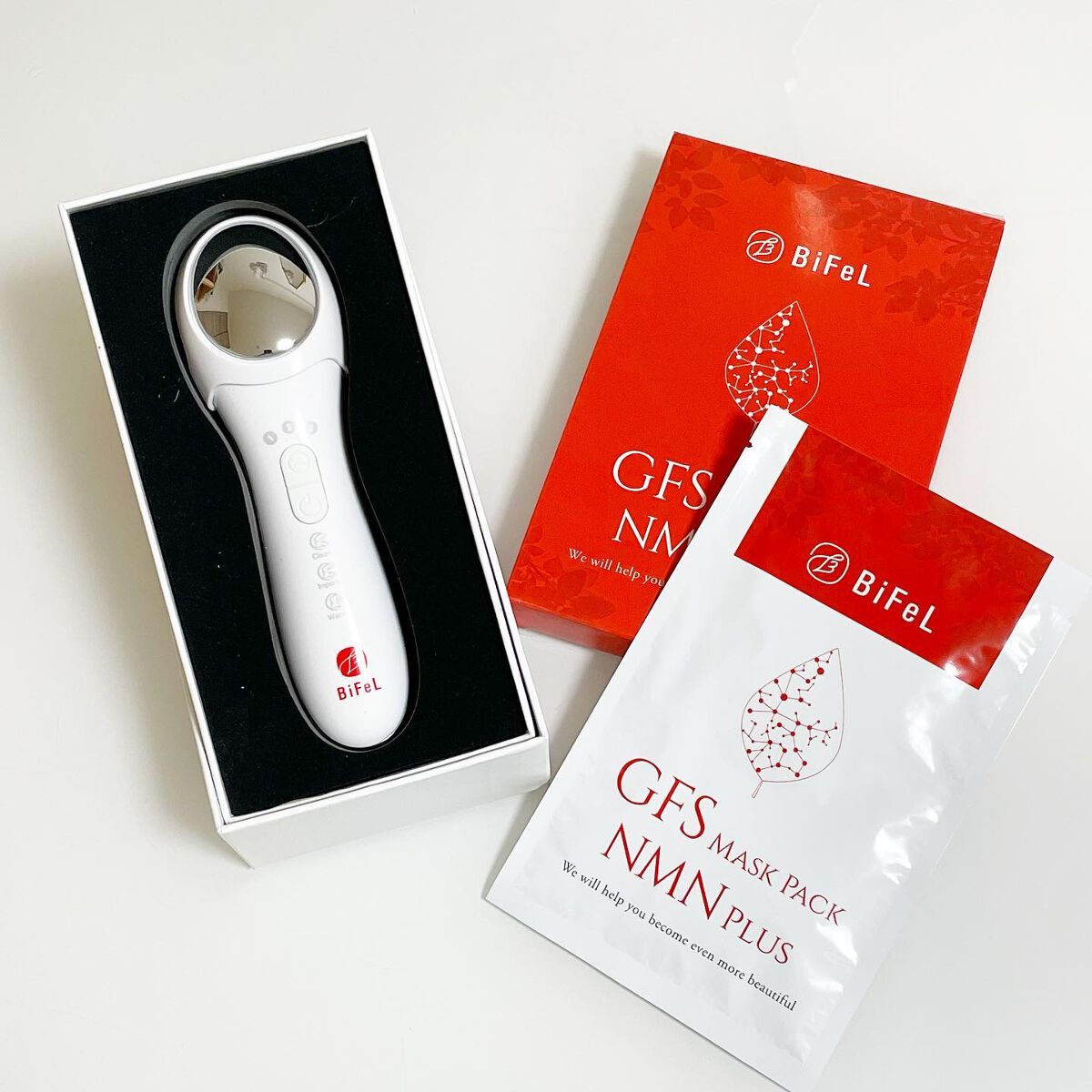 導入美顔器イオンブースター＆GFSマスク/bifel/美顔器・マッサージを使ったクチコミ（1枚目）