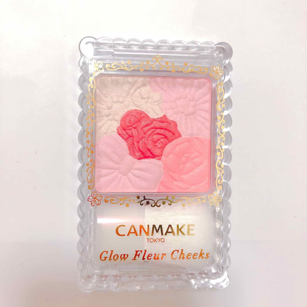 グロウフルールチークス/キャンメイク/パウダーチークを使ったクチコミ(1枚目)