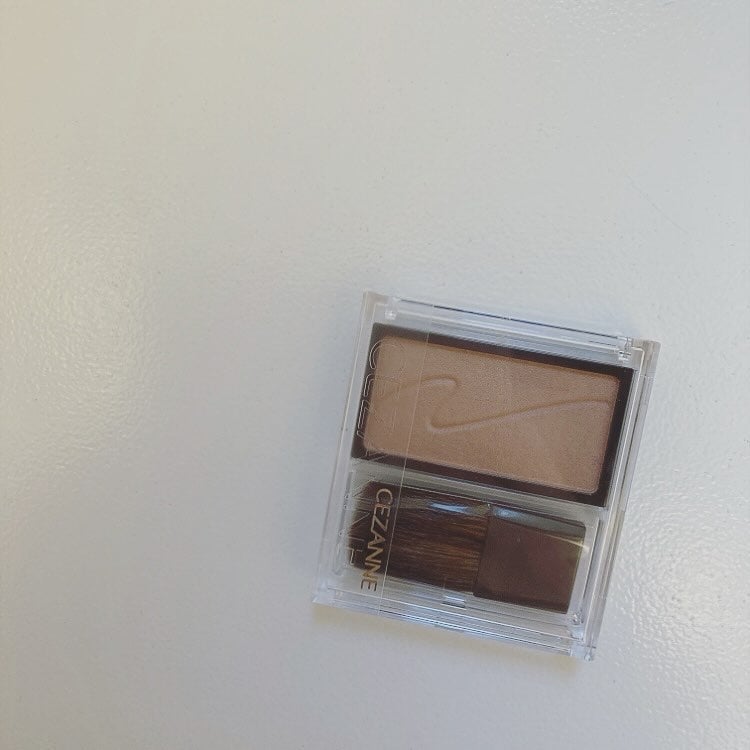 チークブラッシュ/CEZANNE/パウダーチークを使ったクチコミ(1枚目)