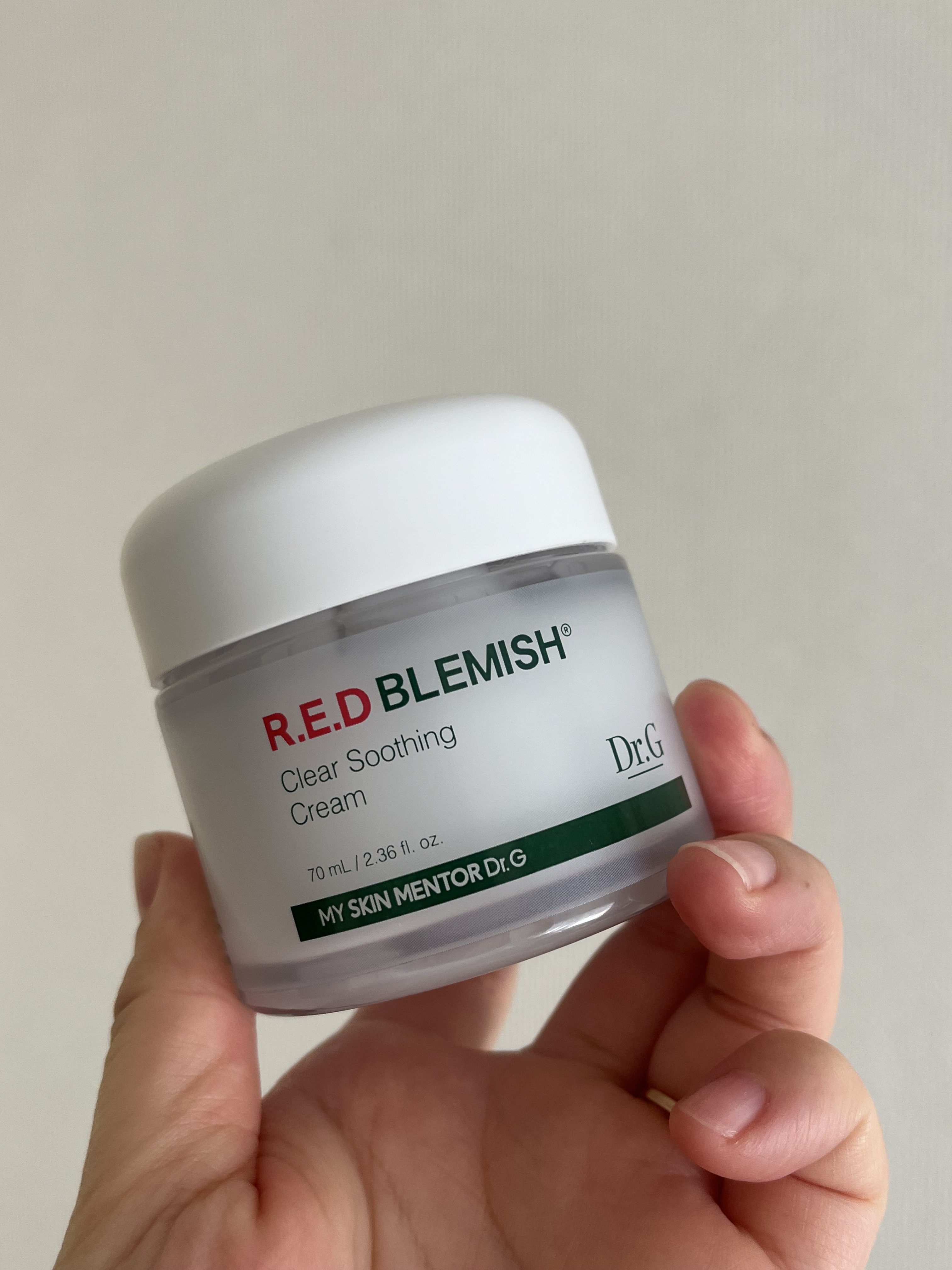 レッドブレミッシュ クリアスージングクリーム/Dr.G/フェイスクリームを使ったクチコミ（1枚目）
