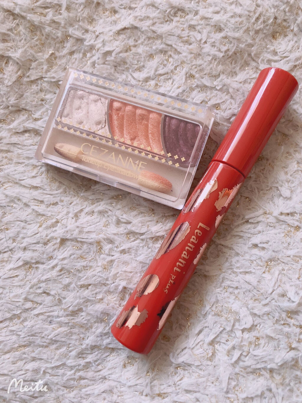 トーンアップアイシャドウ/CEZANNE/アイシャドウパレットを使ったクチコミ(2枚目)