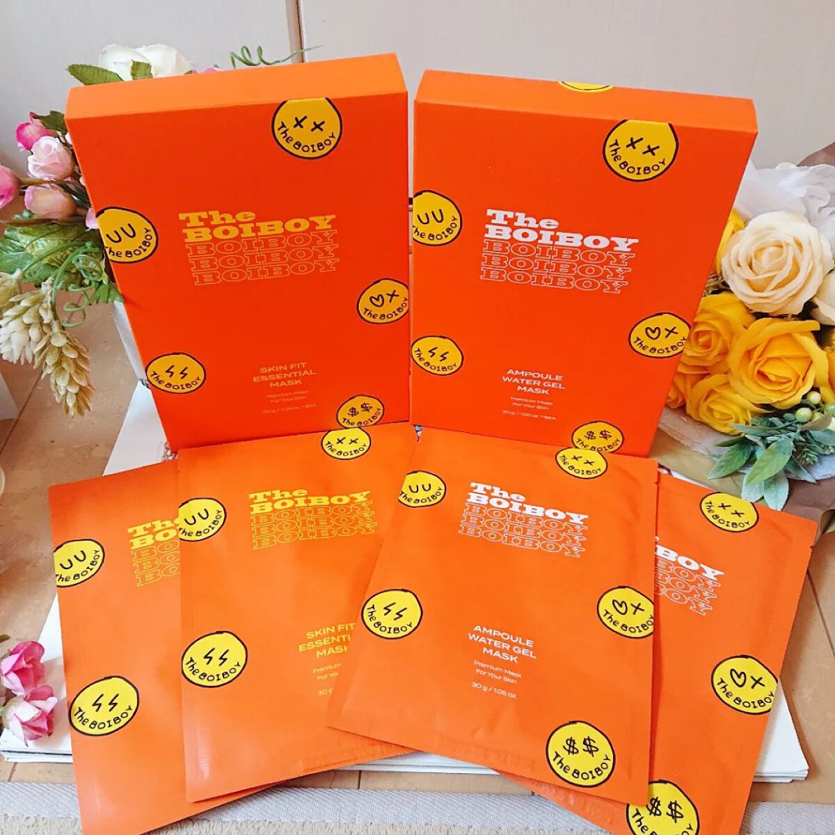 アンプル ウォーターゲルマスク/TheBOIBOY/シートマスク・パックを使ったクチコミ（1枚目）