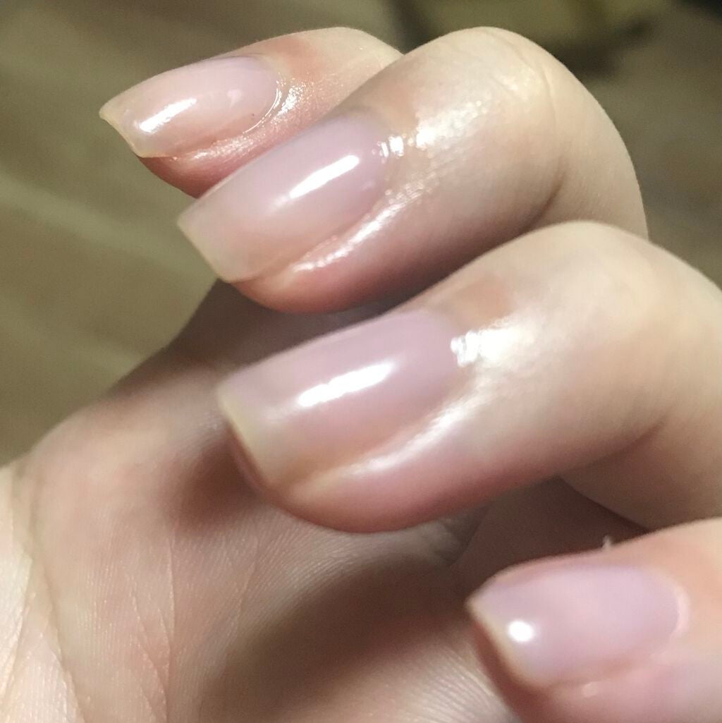グロッシーコート/スキューズミー/オールインワンネイルを使ったクチコミ(2枚目)
