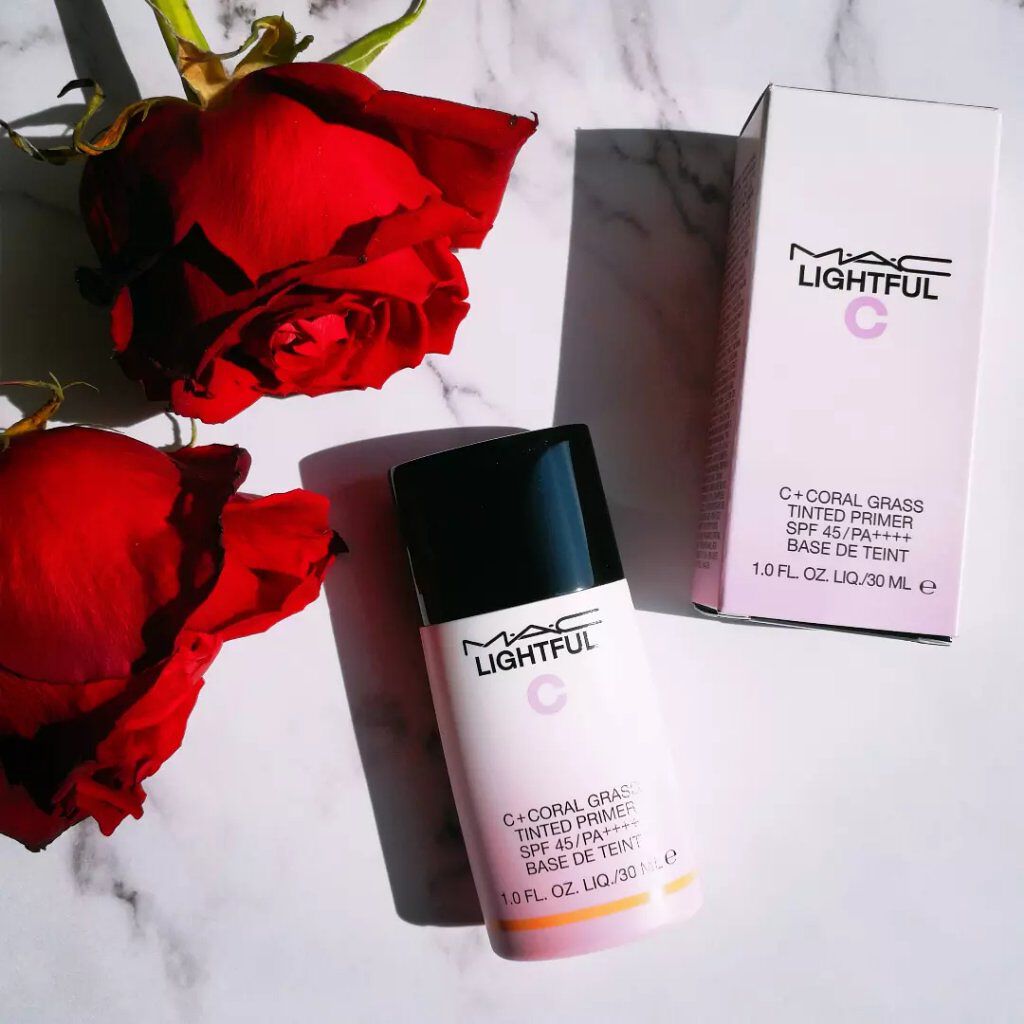 ライトフル C+ティンティッド プライマーSPF45(PA++++)/M・A・C/化粧下地を使ったクチコミ(4枚目)