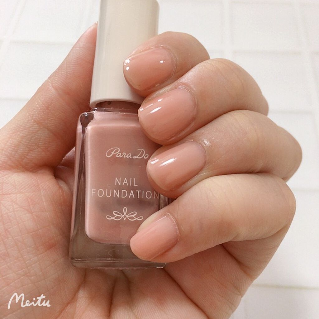 ネイルファンデーション BO01 ベージュオークル/パラドゥ/マニキュアを使ったクチコミ（2枚目）