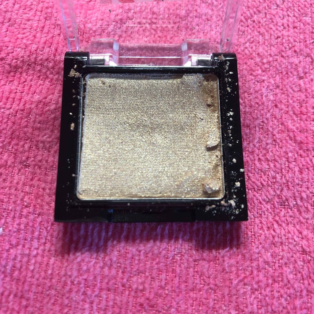 UR GLAM　POWDER EYESHADOW シアーブラウン〈クリアラメ〉/U R GLAM/単色アイシャドウを使ったクチコミ（1枚目）