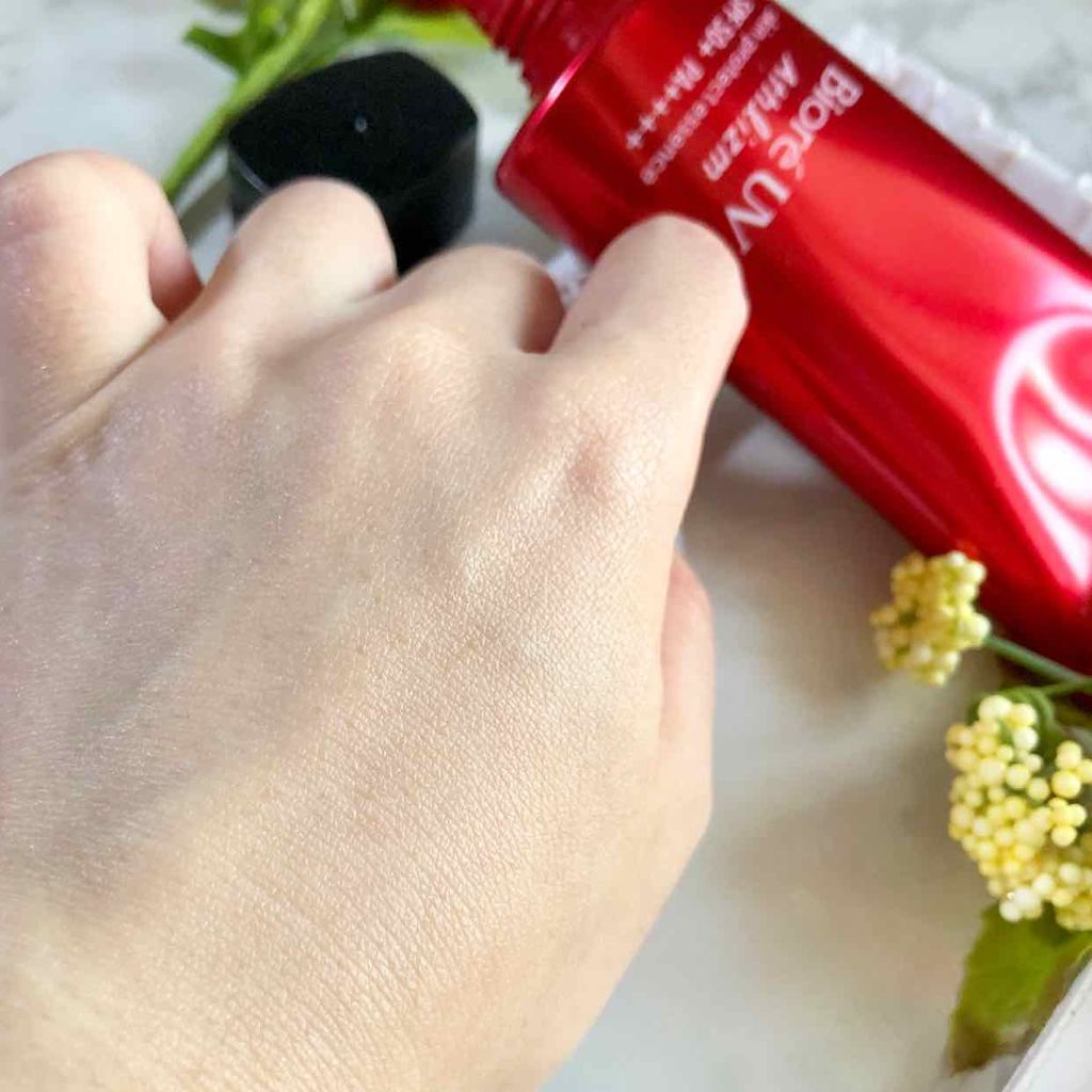 UV アスリズム スキンプロテクトエッセンス/ビオレ/日焼け止めローションを使ったクチコミ(4枚目)