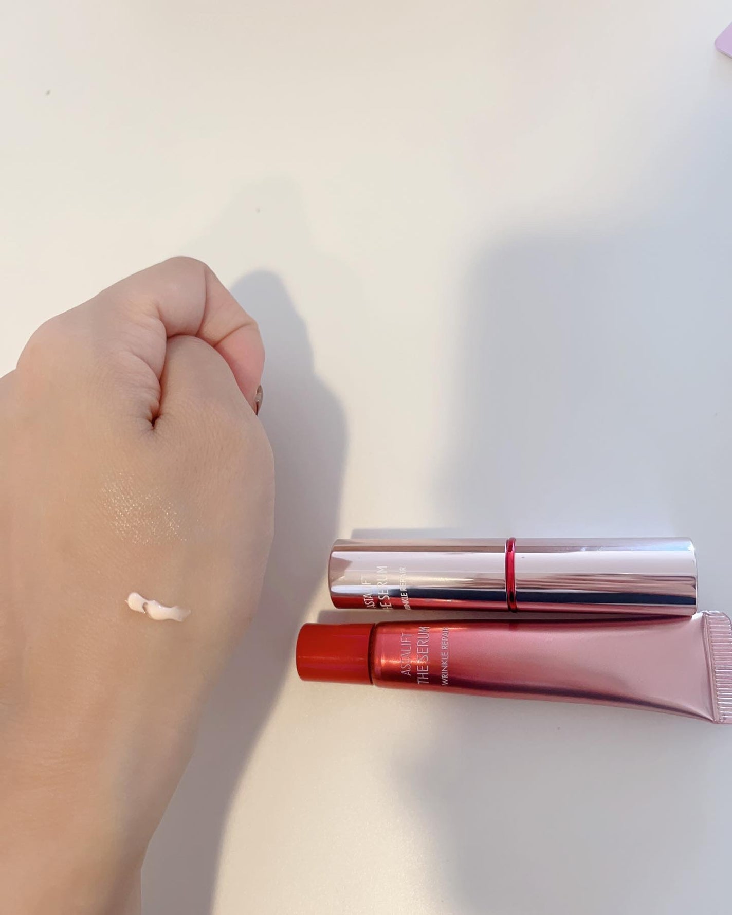 ザ セラム リンクルリペア 朝用 /アスタリフト/美容液を使ったクチコミ(5枚目)