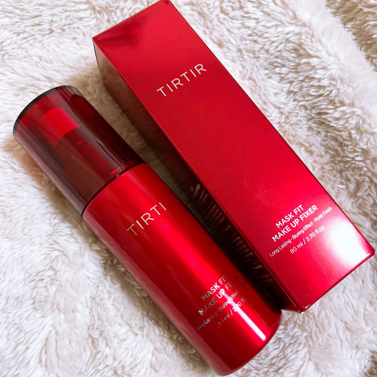 マスクフィット メイクアップフィクサー/TIRTIR(ティルティル)/フィックスミストを使ったクチコミ(3枚目)