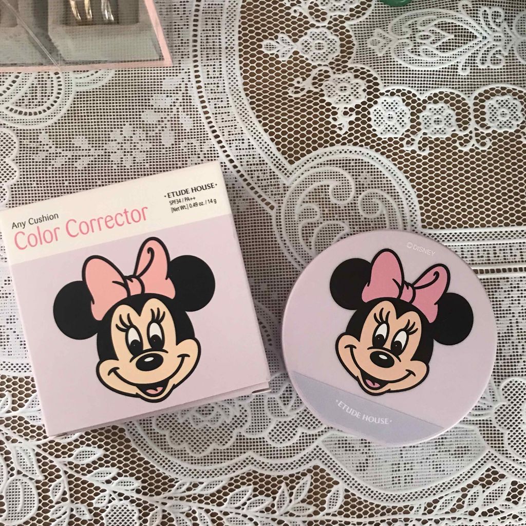 エニークッション カラーコレクター Lavender/ETUDE/化粧下地を使ったクチコミ（1枚目）