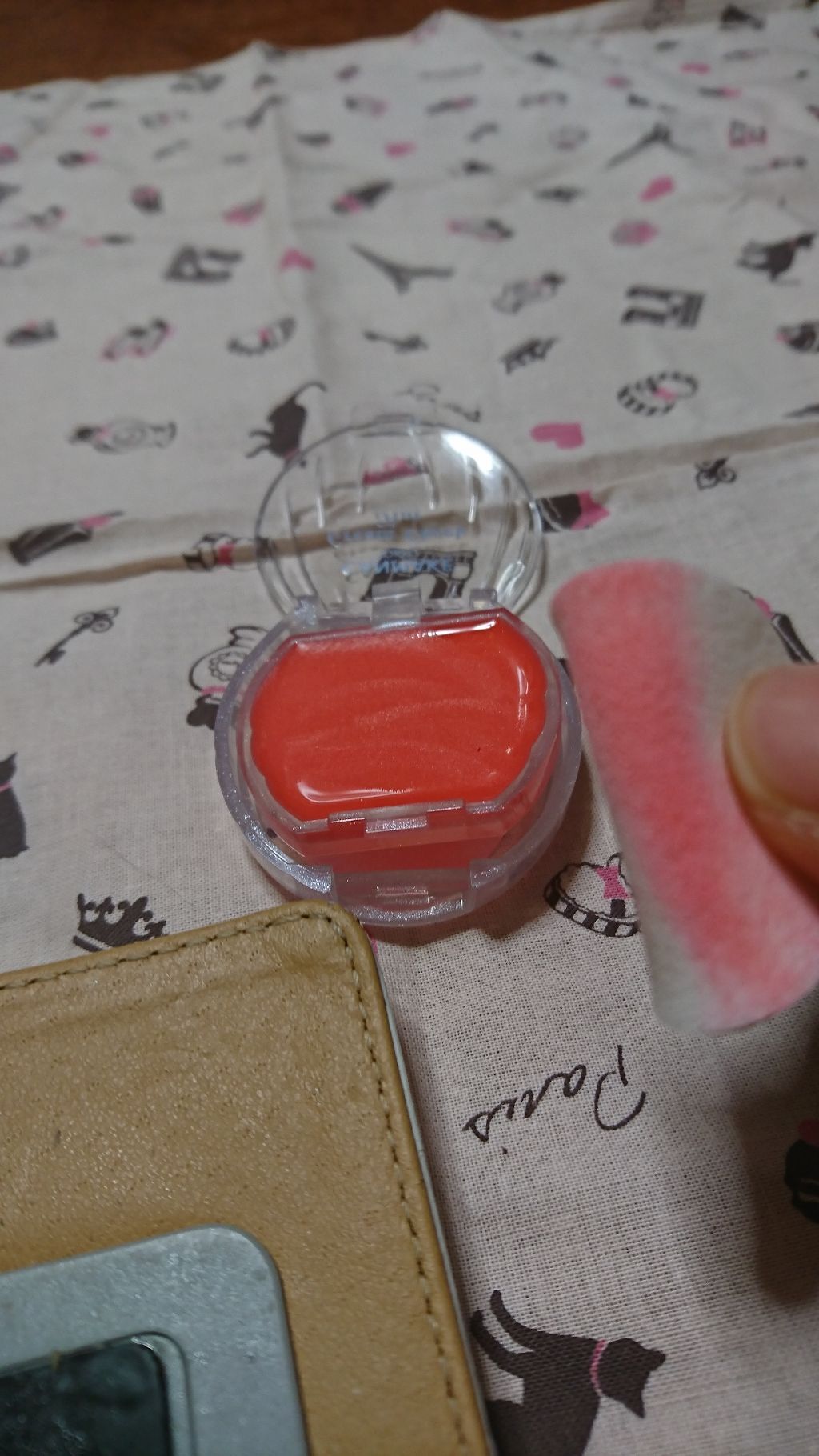 クリームチーク ティント/キャンメイク/ジェル・クリームチークを使ったクチコミ(2枚目)