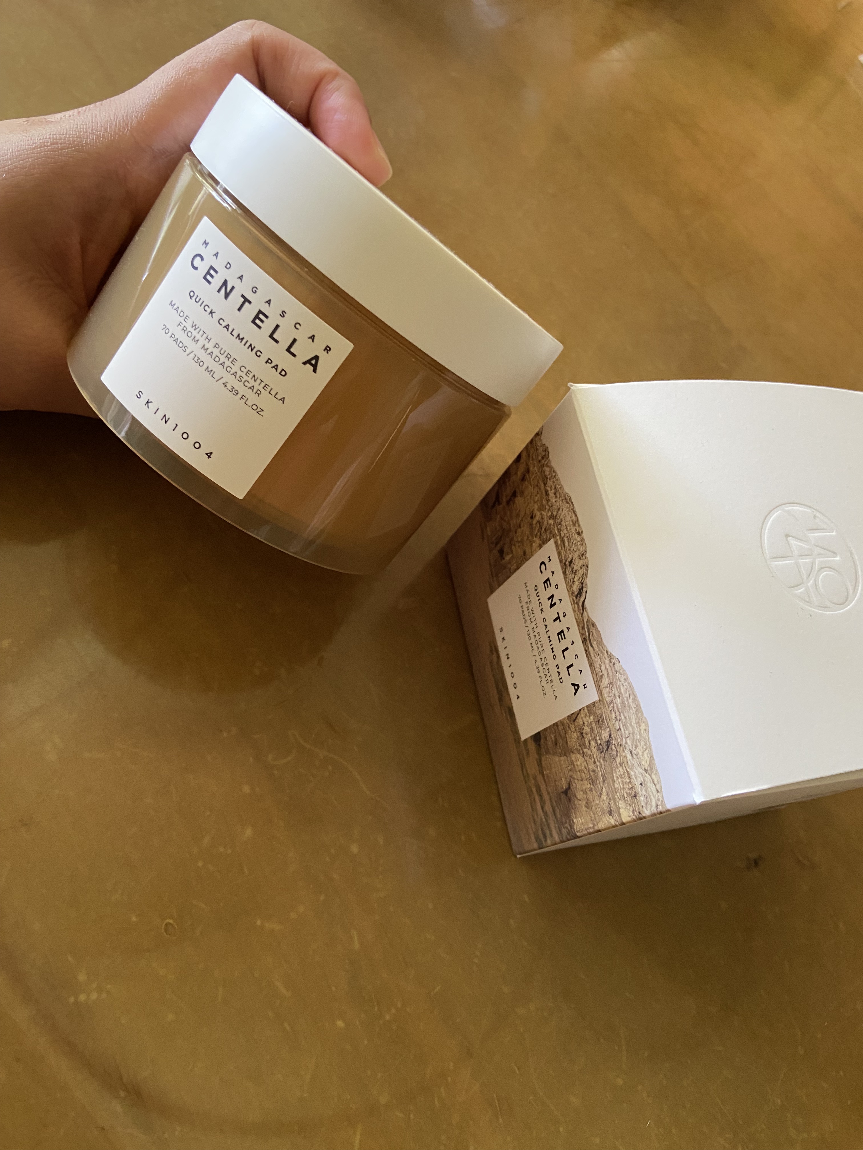 センテラ クイックカーミングパッド/SKIN1004/トナーパッドを使ったクチコミ（1枚目）