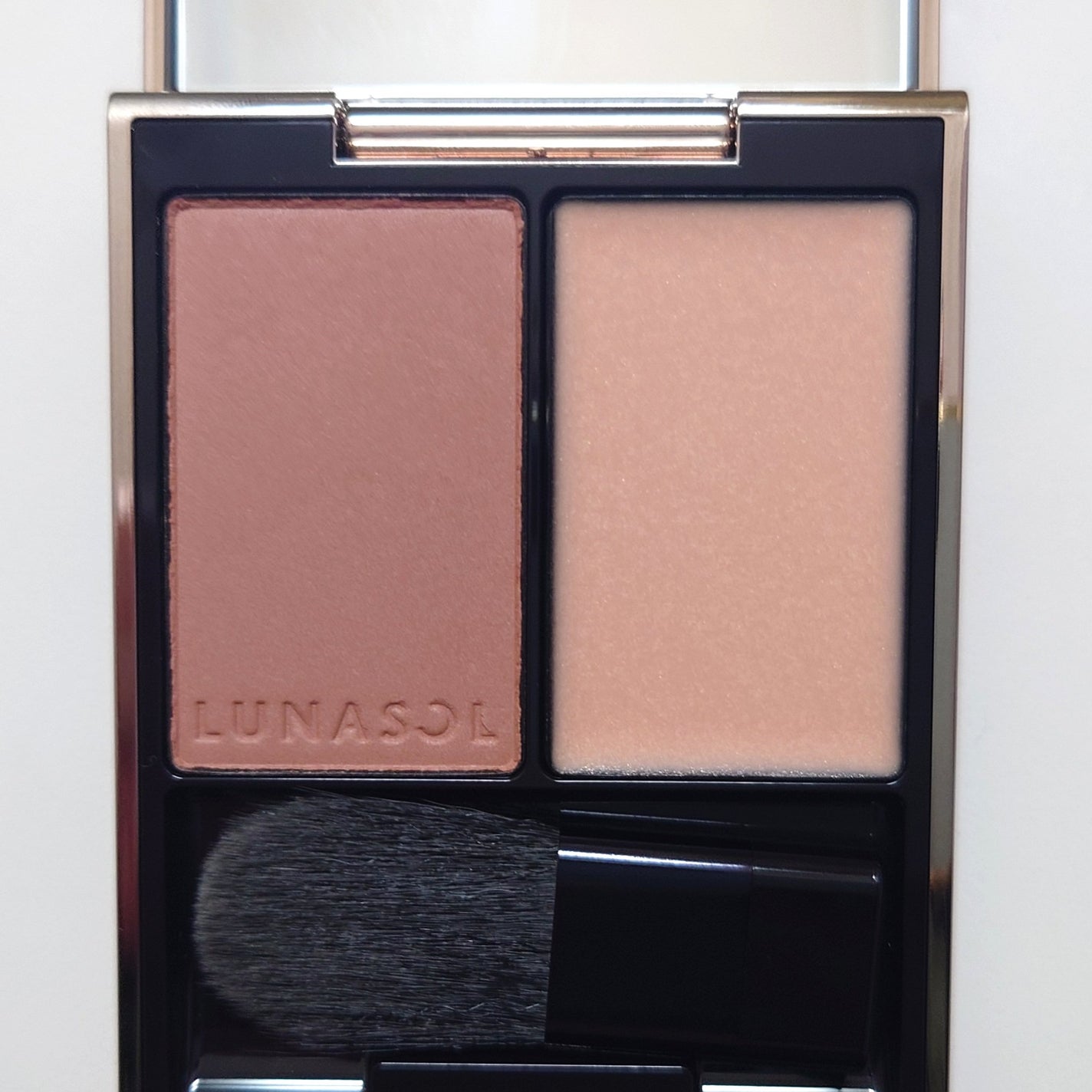 カラーリンググレイズ/LUNASOL/パウダーチークを使ったクチコミ(4枚目)