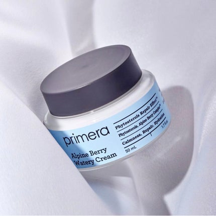 アルパインベリーウォータークリーム 50ml/primera/フェイスクリームを使ったクチコミ(1枚目)