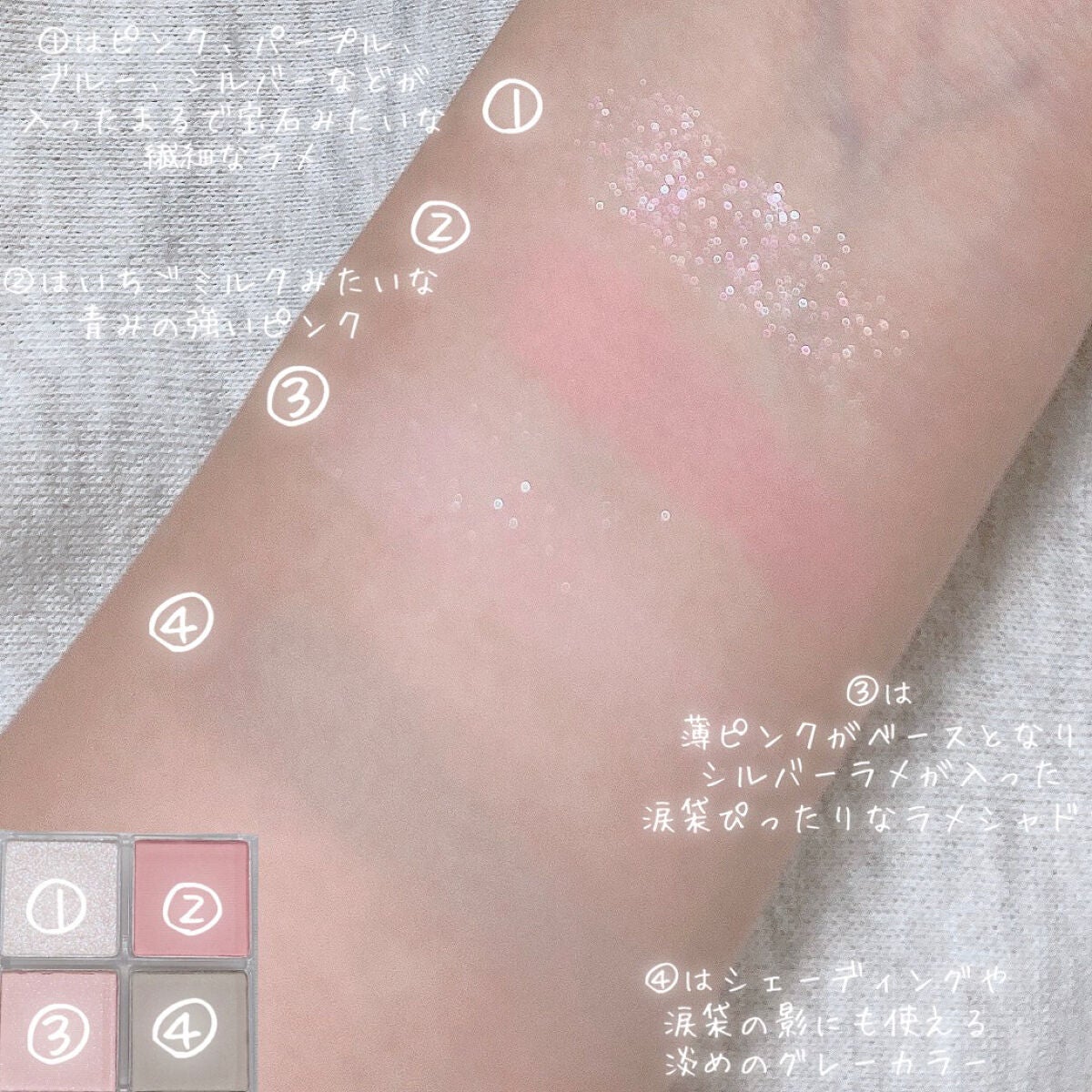 ミニシャーベットエディション/Flynn/メイクアップキットを使ったクチコミ(2枚目)