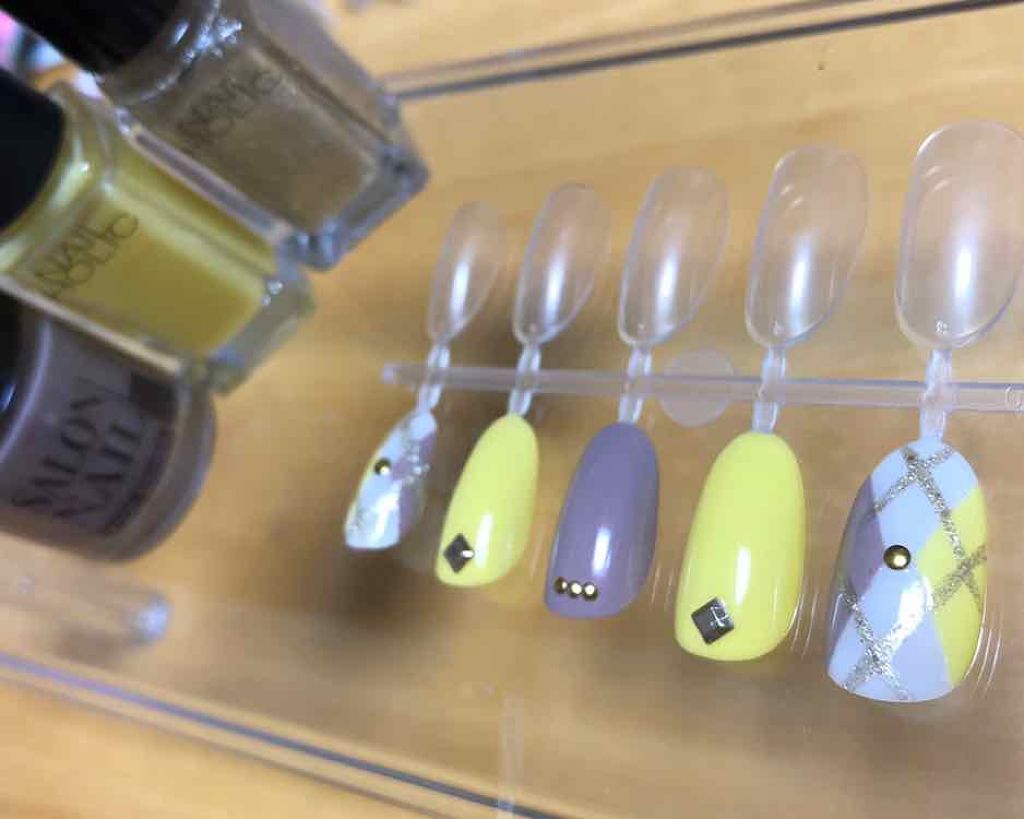 ネイルホリック Milky color YE508/ネイルホリック/マニキュアを使ったクチコミ（1枚目）