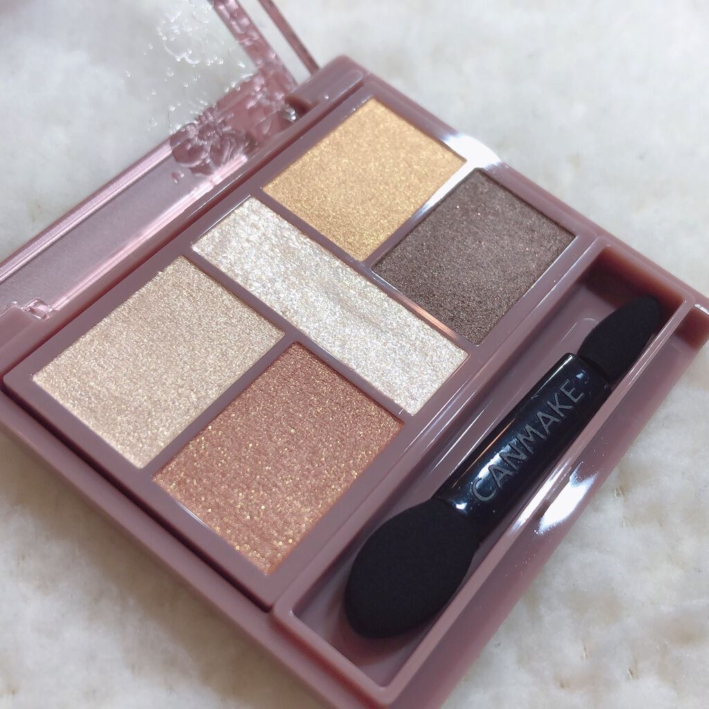 パーフェクトスタイリストアイズ 25 ミモザオレンジ/キャンメイク/アイシャドウパレットを使ったクチコミ（3枚目）