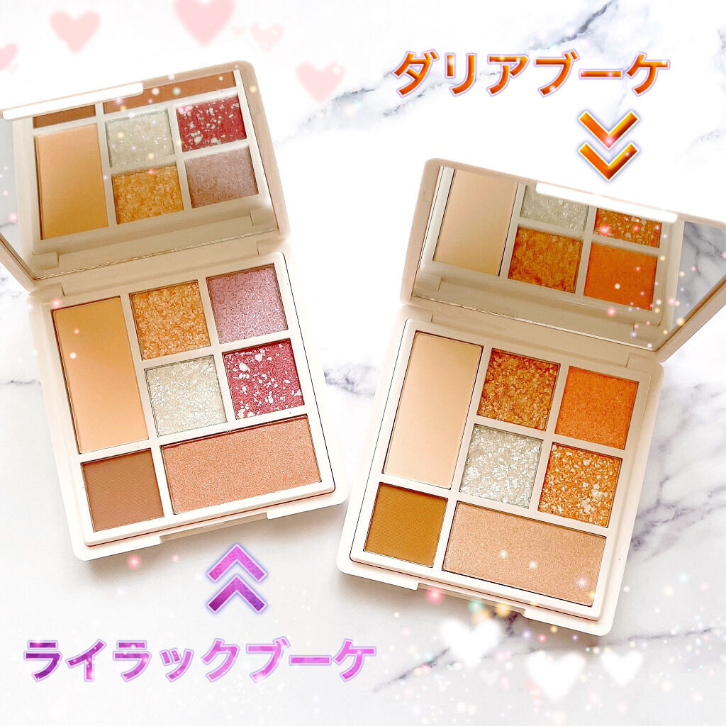 ラブ・ライナー　アイカラーパレット　ロマンティックブルームコレクション＜アイシャドウ＞/ラブ・ライナー/アイシャドウパレットを使ったクチコミ（2枚目）