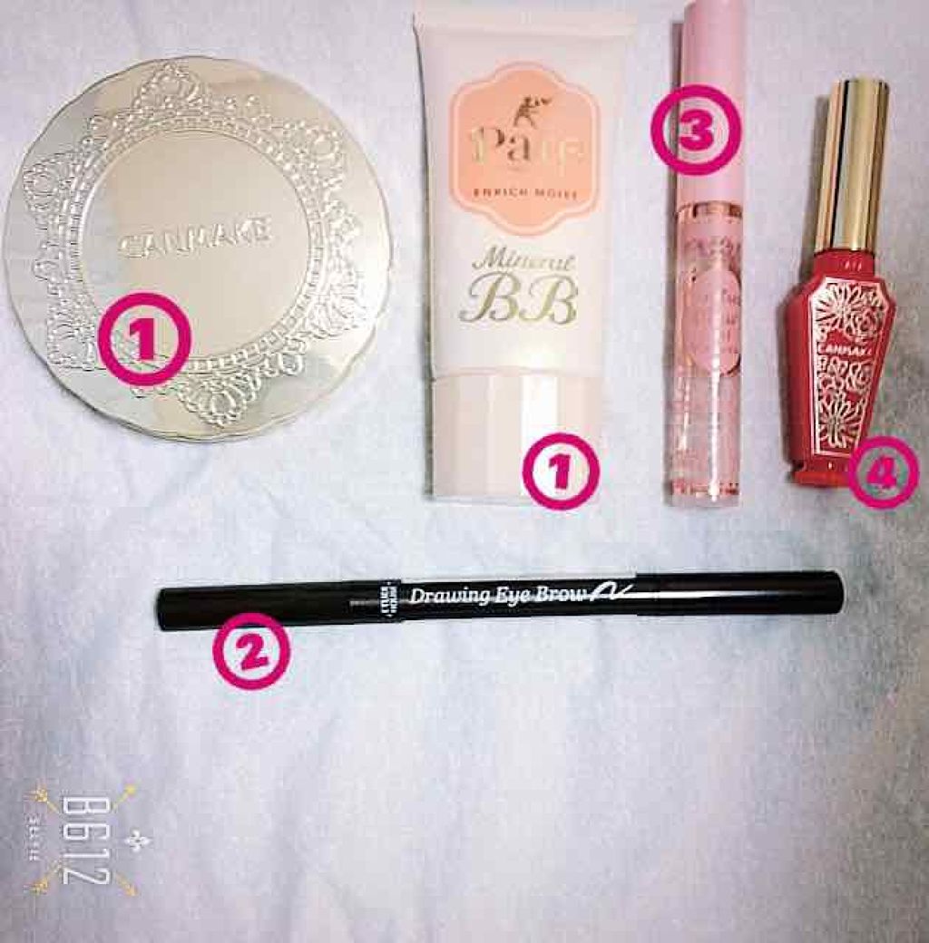 クリアコートマスカラ/キャンメイク/マスカラトップコートを使ったクチコミ（1枚目）