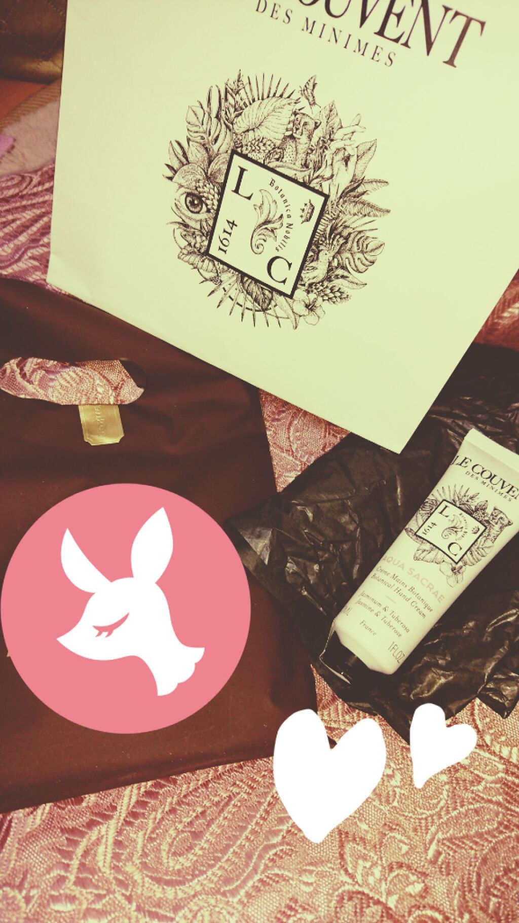 アクアパラディシ ハンドクリーム/ル クヴォン メゾン ド パルファム/ハンドクリームを使ったクチコミ（1枚目）