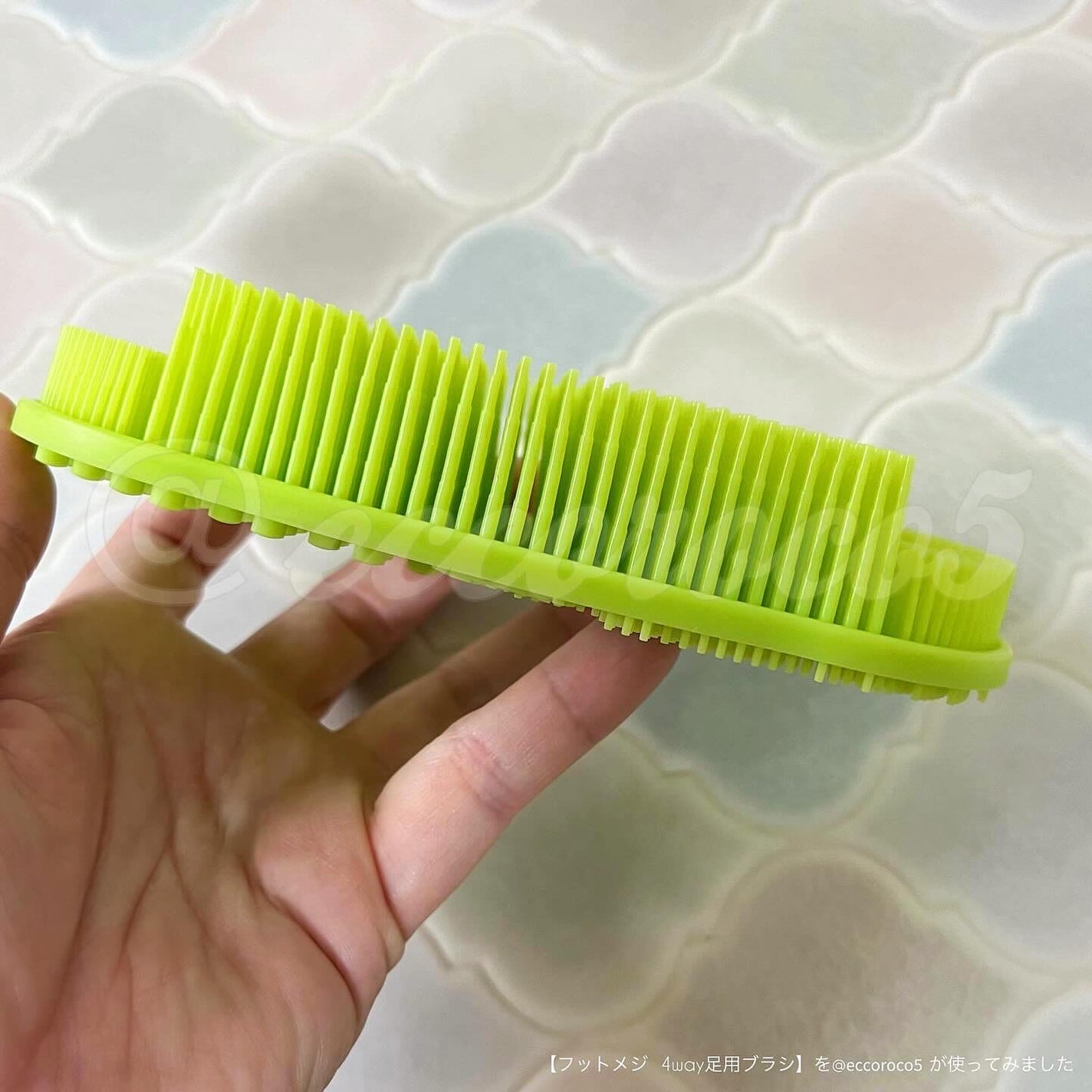 フットメジ 4way足用ブラシ/フットメジ/レッグ・フットケアを使ったクチコミ(3枚目)