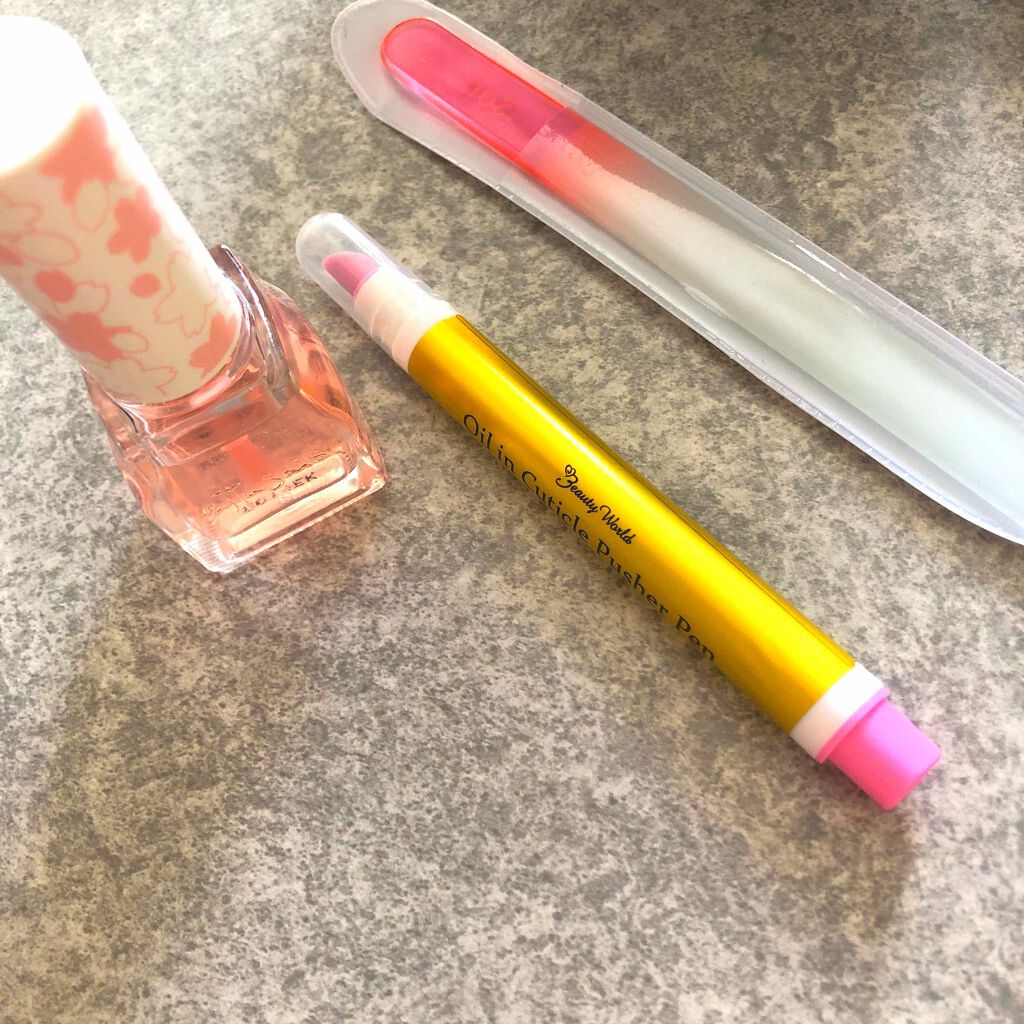 オイルインキューティクルプッシャーペン/ビューティーワールド/ネイル用品を使ったクチコミ（1枚目）