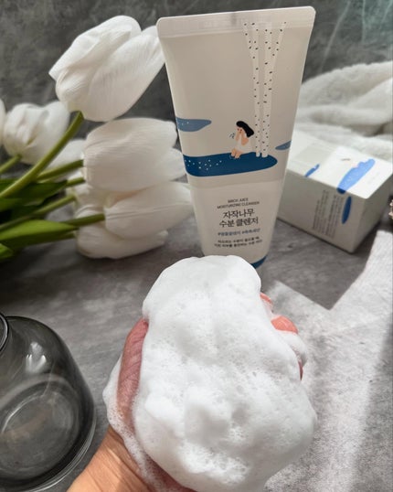 白樺クレンザー/ROUND LAB/洗顔フォームを使ったクチコミ(4枚目)