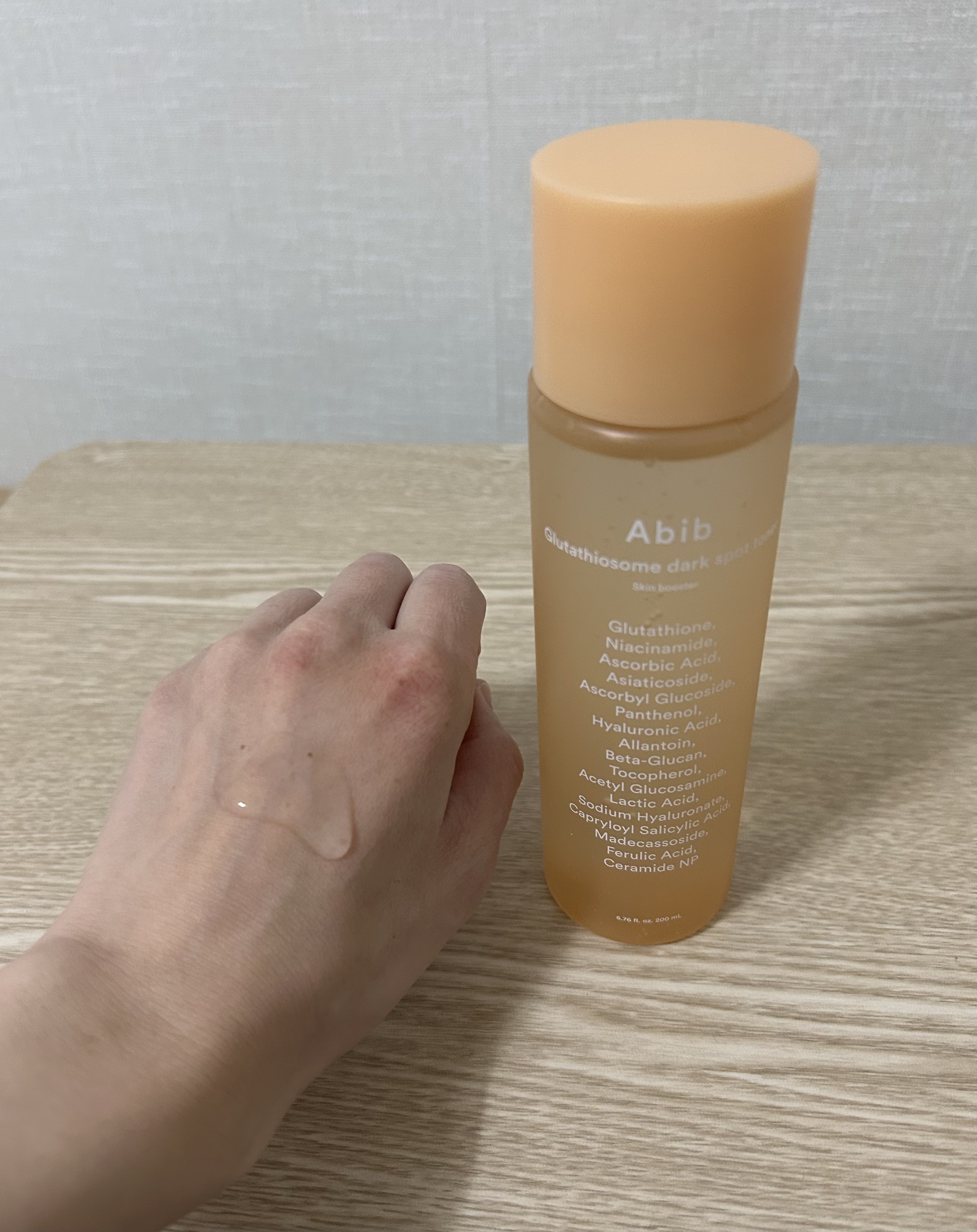 アビブ　グルタチオンソームダークスポットトナースキンブースター/Abib /化粧水を使ったクチコミ（2枚目）
